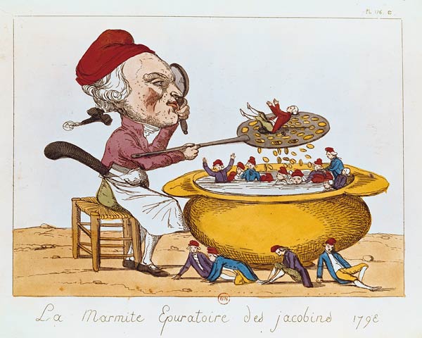 The Purifying Pot of the Jacobins from Benoit Louis Henriquez