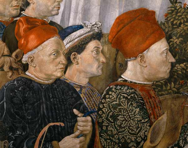 Proc. o. 3 Kings, Medici pic. from Benozzo Gozzoli