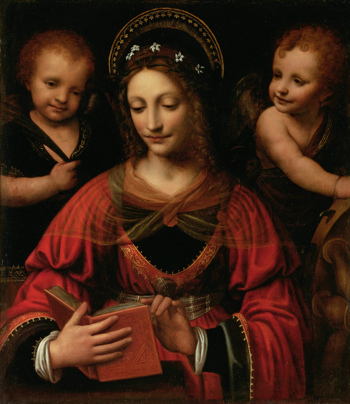 Saint Catherine from Bernardino Luini