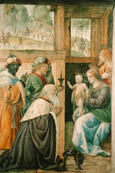 Adoration of the Magi from Bernardino Luini