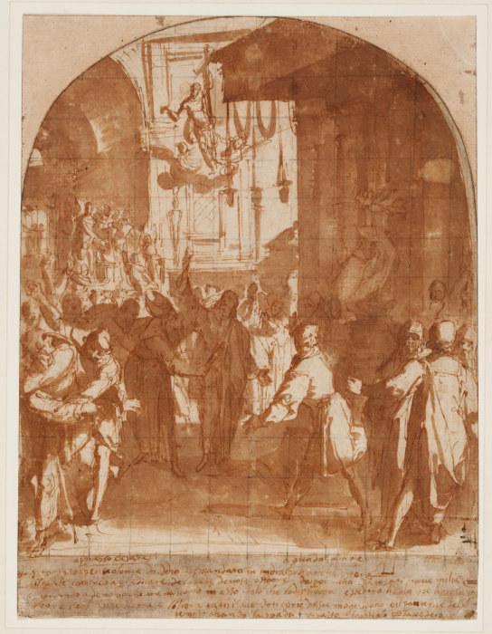 Das Martyrium des Apostels Thomas from Bernardino Poccetti