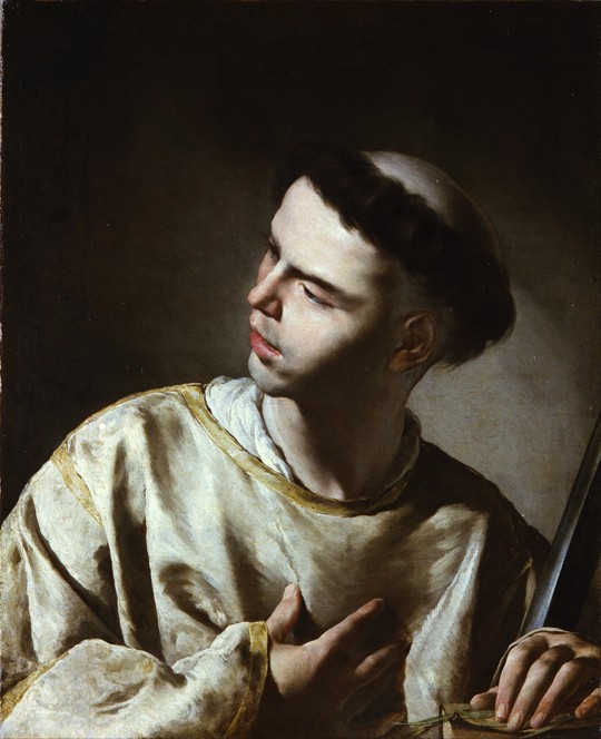 Saint Lawrence from Bernardo Cavallino