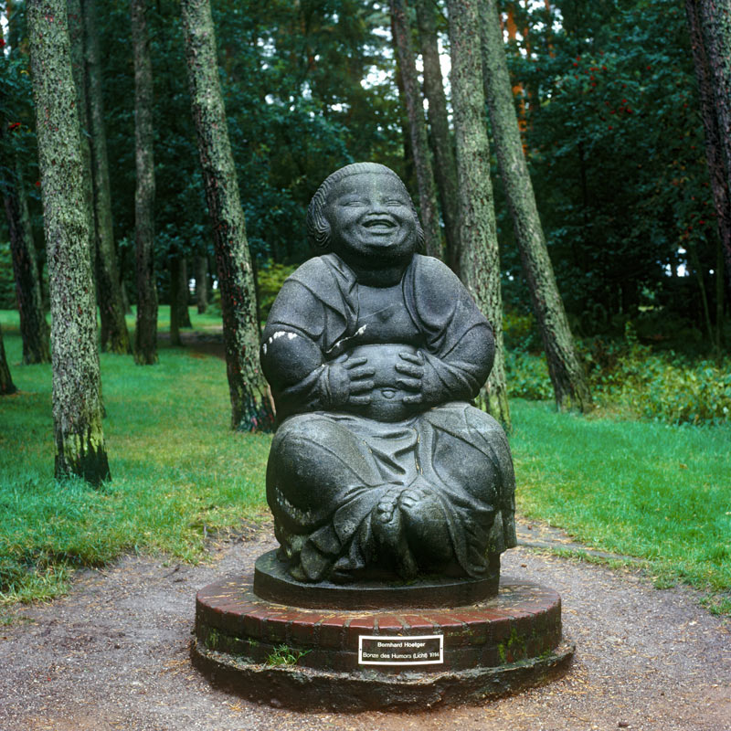 A Laughing Buddha Statue from Bernhard Hoetger