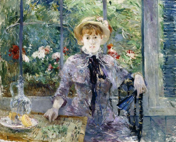 Nach dem Mittagessen (Après le Dejeuner) from Berthe Morisot