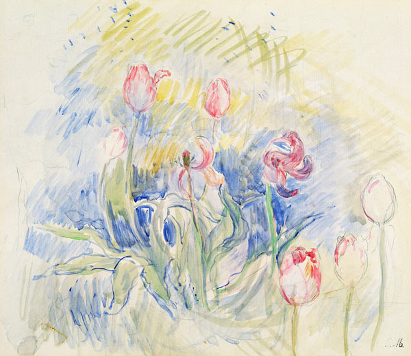 Tulips from Berthe Morisot