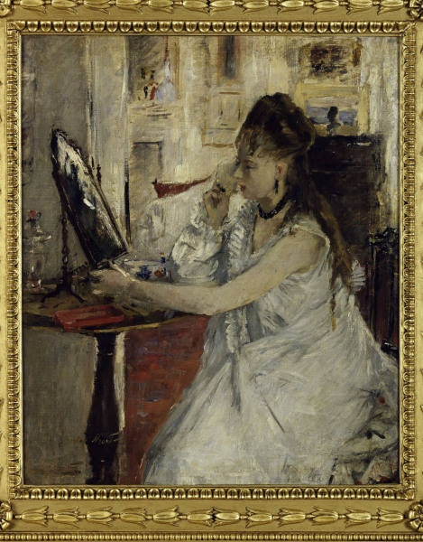 Morisot / Jeune femme se poudrant / 1877 from Berthe Morisot