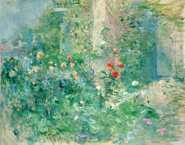 Garden in Bougival from Berthe Morisot
