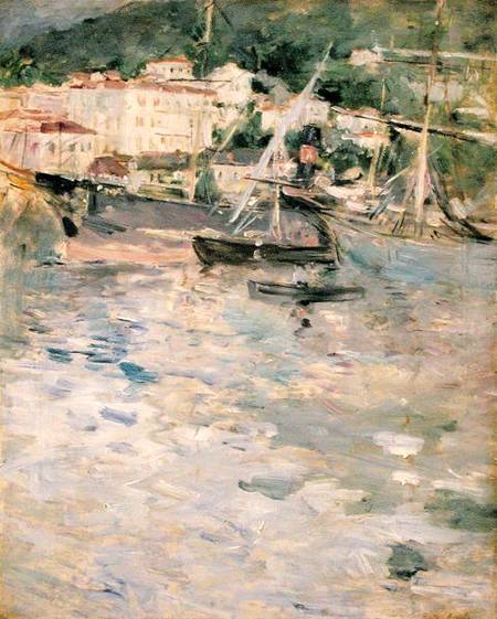 The Port, Nice from Berthe Morisot