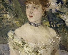 Morisot / Young lady in ballgown / 1879