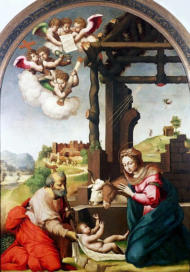 Adoration of the Holy Child from Biagio Pupini