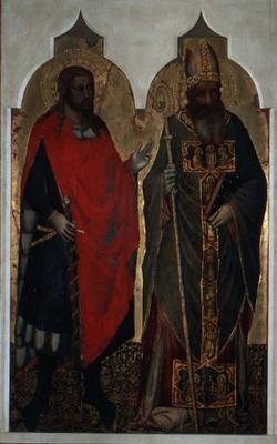 St. Julian and St. Zenobius (tempera on panel)