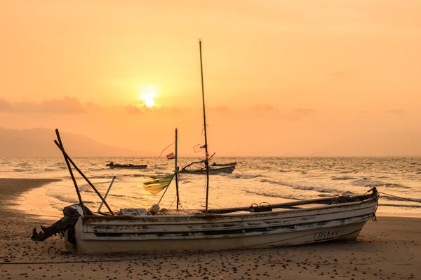 Punta Chame Fischerboot (Panama)