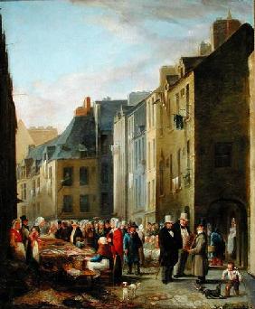 The Fish Market in Cherbourg