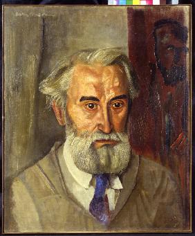 Portrait of the sculptor Sergey Konenkov (1874-1971)