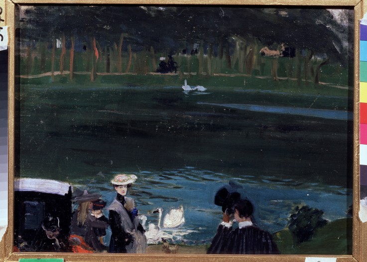 Bois de Boulogne from Boris Michailowitsch Kustodiew