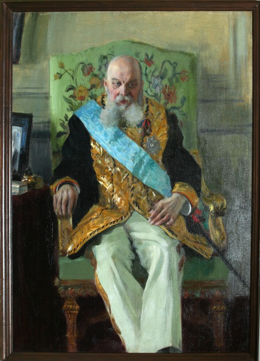 Portrait of Count Dmitri Martynovich Solski (1833-1910) from Boris Michailowitsch Kustodiew