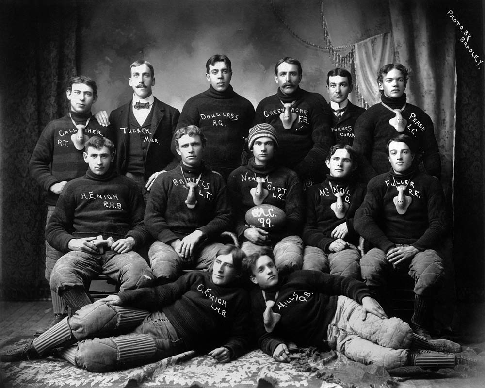 State Agricultural College football eleven, 1899 from Bradley