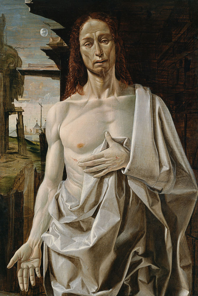 The risen Christ from Bramantino