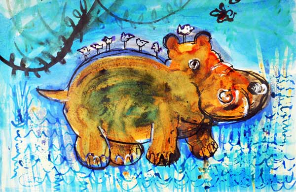 Hippopotamus from Brenda Brin  Booker