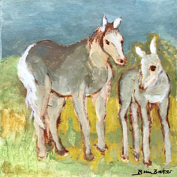 Mare with Foal from Brenda Brin  Booker