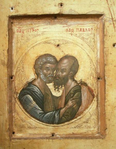 Icon of SS. Peter and Paul from Byzantine