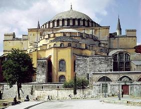 Exterior view of the cupola, 532-37