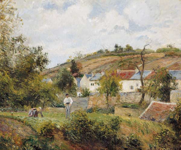 L ' Hermitage, Pontoise from Camille Pissarro