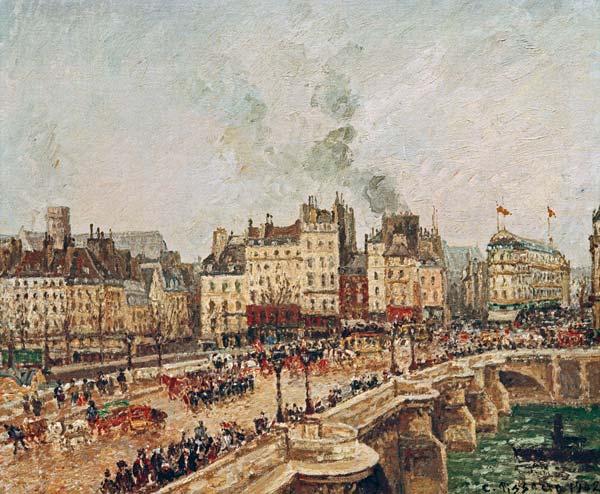 C.Pissarro, Le Pont Neuf from Camille Pissarro