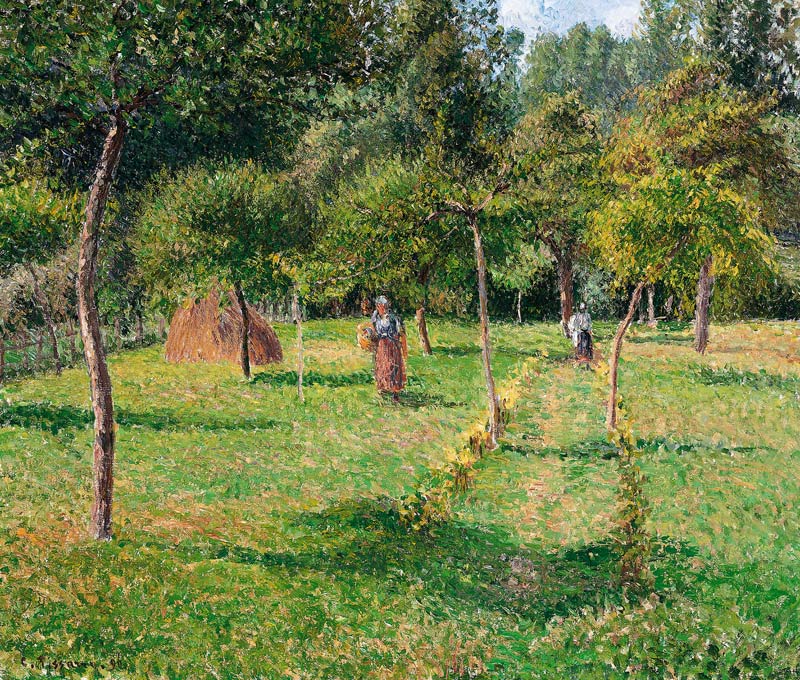 The Orchard at Éragny from Camille Pissarro
