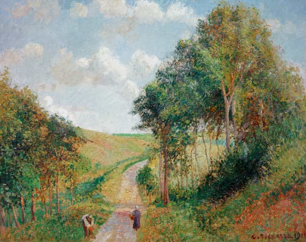 Pissarro / Landscape in Berneval / 1900 from Camille Pissarro