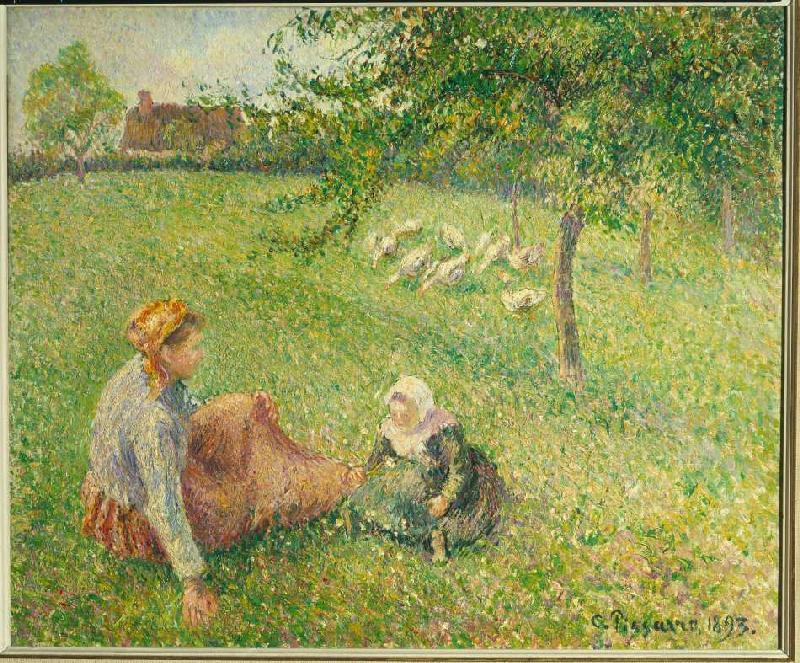 The Gänsehirtin from Camille Pissarro