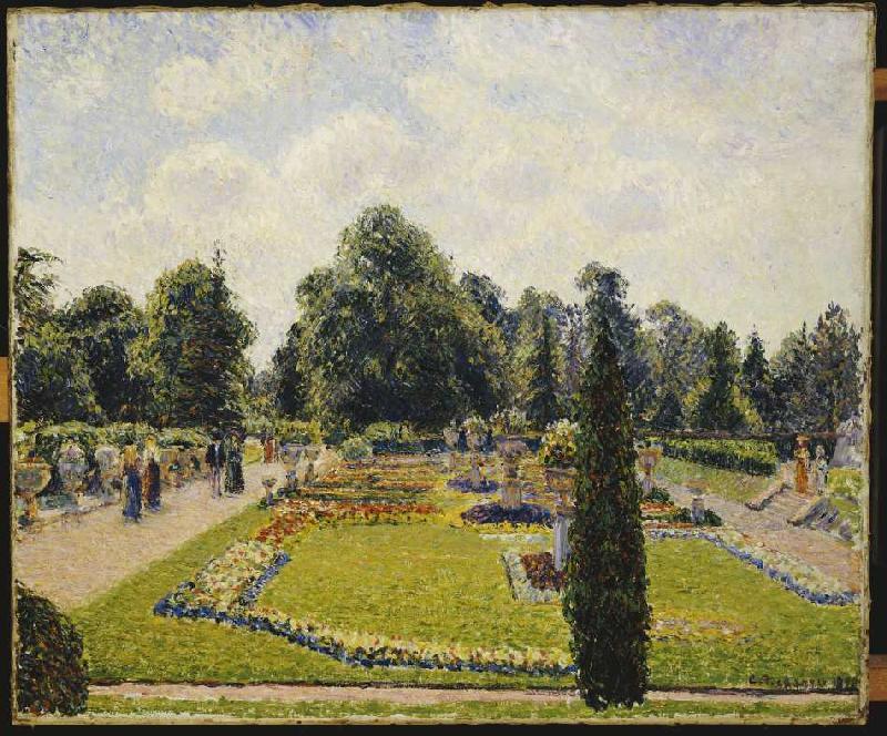Kew Gardens. from Camille Pissarro