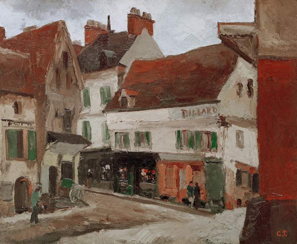Place in La Roche-Guyon from Camille Pissarro