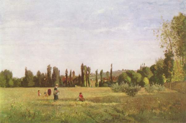 La Varenne-Saint-Hilaire from Camille Pissarro