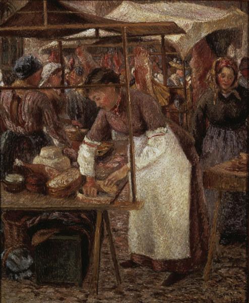 Pissarro / The Butcher Lady / 1883 from Camille Pissarro