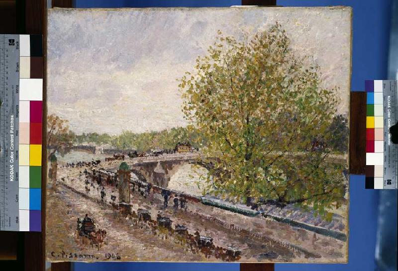 Pont Royal an einem Frühlingsnachmittag from Camille Pissarro