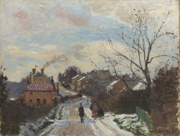 Fox Hill, Upper Norwood from Camille Pissarro