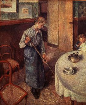 C.Pissarro / The Maid / 1882