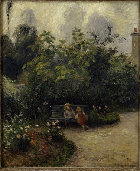 C.Pissarro / Garden in L''Hermitage