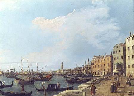 The Riva Degli Schiavoni from Giovanni Antonio Canal (Canaletto)