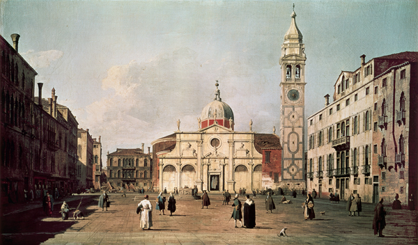 Campo of Santa Maria Formosa from Giovanni Antonio Canal (Canaletto)