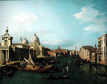 Entrance to the Grand Canal: Looking West from Giovanni Antonio Canal (Canaletto)