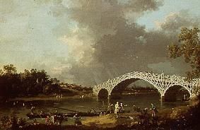 The Old whale clay bridge from Giovanni Antonio Canal (Canaletto)