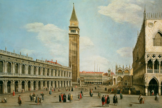 Piazza di San Marco from Giovanni Antonio Canal (Canaletto)