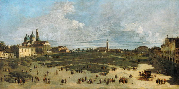 Padua / Prato della Valle / Canaletto from Giovanni Antonio Canal (Canaletto)