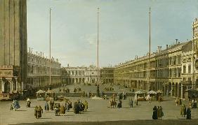 The Piazza San Marco from Giovanni Antonio Canal (Canaletto)