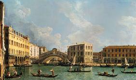 View of the Rialto Bridge, from the North