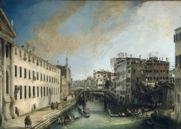 Venice, Rio dei Mendicanti / Canaletto from Giovanni Antonio Canal (Canaletto)