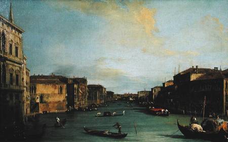 View of The Grand Canal from the Rialto Bridge from Giovanni Antonio Canal (Canaletto)