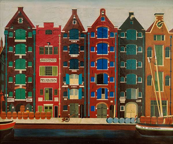 Amsterdam, Brouwersgracht, 1925. from Carl Grossberg